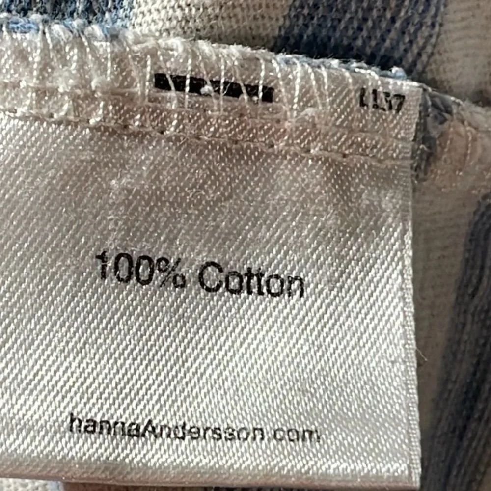 Hanna Andersson Donald‎ Duck Cotton Striped Short Sleeve Shirt Size 4 (100 cm)